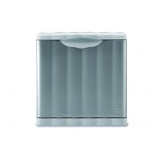 Pattumiera Amica 25lt L40 P25 H38cm Chiusura A Ribalta Grigia In Plastica 410170678