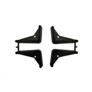 Piedino Plastica L4xp4cm Nero 410000978