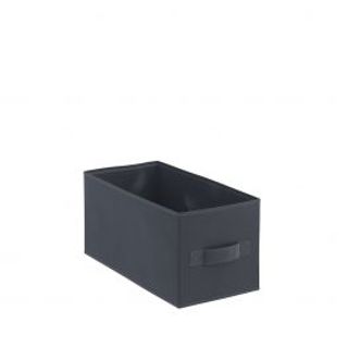 Cesta Spaceo Kub L15xp31xh15cm In Tessuto Colore Nero 440002006