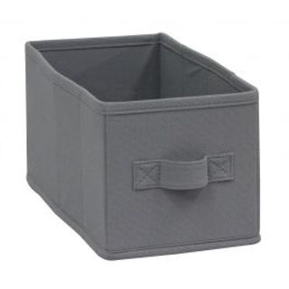 Cesta Spaceo Kub L15xp31xh15cm In Tessuto Colore Grigio 440002003