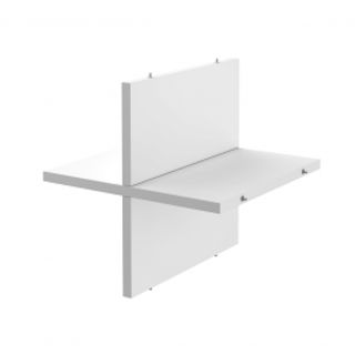 Croce Spaceo Kub L33xp33xh33cm In Legno Colore Bianco 440001974