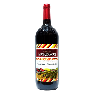 Вино "moldovan Traditions Cabernet Sauvignon" Червоне Напівсухе 1,5л 12%