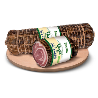 Amodio Pancetta Arrotolata Senza Cotenna Al Pepe Kg