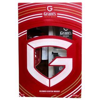 Набір Віскі "grant's Triplewood" 0,7л 40% + 2 Стакани