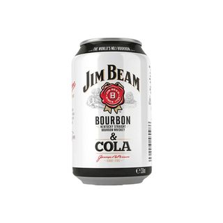 Напій Слабоалкогольний "jim Beam Whiskey-cola" 0,33л 4,5% З/б