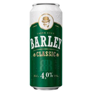 Пиво "barley Classic'' Світле 0,5л 4% З/б