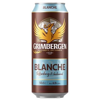 Пиво "grimbergen Blanche" Нефільтроване 0,5л 6% З/б