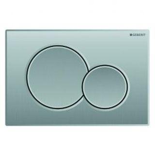 Placca Cromo 2 Pulsanti Per Cassetta Wc Sigma Geberit 430660095