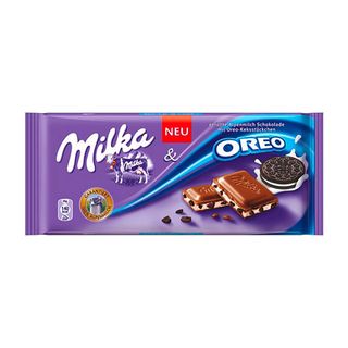 Шоколад "milka Oreo" Молочний 100г