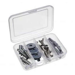 Scatola 4 Comparti Trasparente 91x66 X21mm 400003440