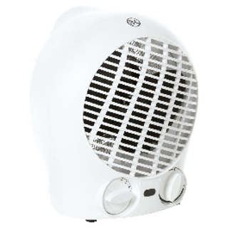 Termoventilatore 3 Potenze Ventilazione/ 1 / 2 Kw Bianco Mis 18 X 14,7 X 21,4 Cm 0,9 Kg 430002649