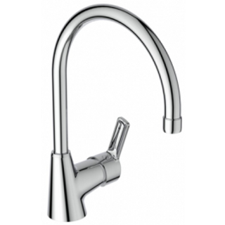 Miscelatore Lavello Venta Ideal Standard Bocca Ad Arco Monoforo Cromato 430006918