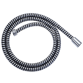 Flessibile In Pvc Spiralato Nero/cromo 1.75 Mt 430007054