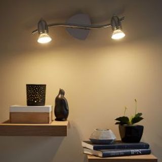 Faretti Bomber Metallo Cromo 2xgu10'=42w 420005149