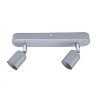 Faretti Basic Metallo Silver 2xgu10'=50w 420001274