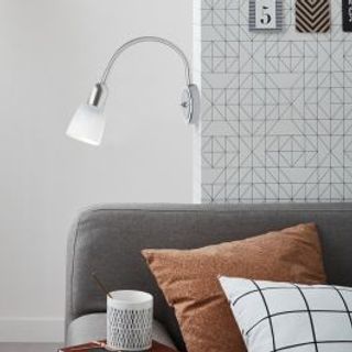 Faretto Sofia Vetro Bianco 1xe14'=40w Orientabile 420921460