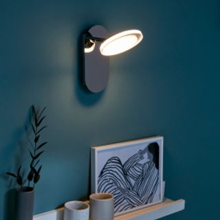 Faretto Loob Metallo Cromo Led 5w Luce Calda 420005776