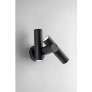 Applique Reverse 25,3x17,2x10,5cm Alluminio Grigio Led 7,5w Luce Naturae Ip44 420007853