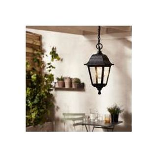 Lampadario Sima Plastca Nero 15.3x15.3x98 Cm E27'=25w Ip44 420006342