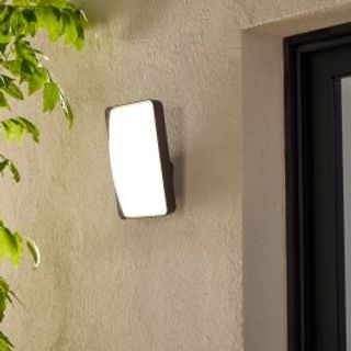 Applique Aloga Alluminio Grigio 16x7.5xh24 Cm Led 14w 1900lm Luce Naturale 420007260