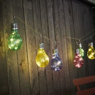 Lampadina Solare Ezine Led 0.24w Luce Colorata Ip44 420002195