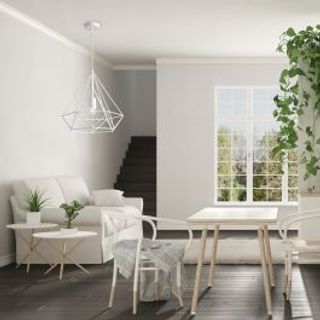 Lampadario Byron Metallo Bianco D37 E27'=60w 420005857