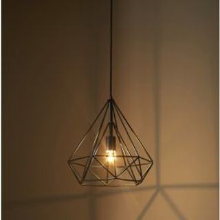 Lampadario Byron Metallo Nero D37'=60w 420002791