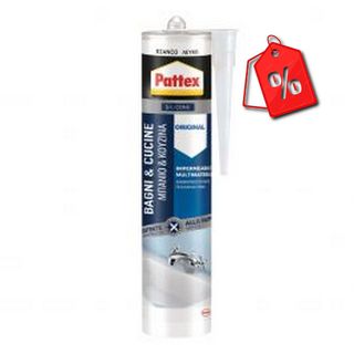 Silicone Bagni&cucine Bianco 280ml Pattex 470002727