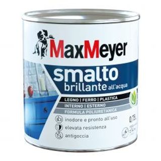 Smalto Acqua Poliuretanico Bianco Brillante 750 Ml 470004499
