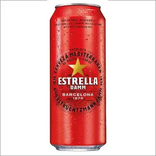 Пиво Estrella Damm Barcelona Світле 4,6% 0,5 Л З/банка