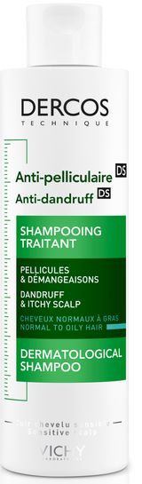 Шампунь Vichy (віши) Dercos Від Лупи Посиленої Дії Д/норм. Та Жирн. Волосся 200 Мл