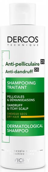 Шампунь Vichy (віши) Dercos Від Лупи Посиленої Дії Д/сух. Волосся 200мл