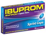 Ібупром Спринт Капс. 200 Мг №10