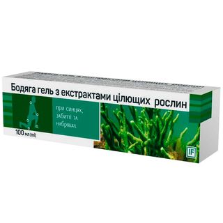Бодяга Гель З Екстрактами Цілющих Рослин 100 Мл