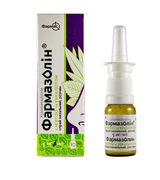 Фармазолін Спрей 1мг/мл Мята,евкаліпт 10 Мл