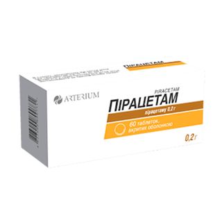 Пірацетам Табл. 0,2 №60