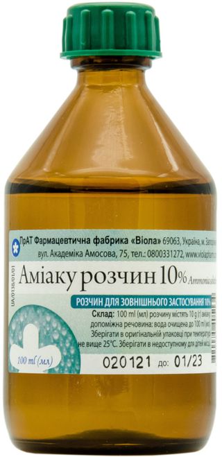 Аміаку Р-н 10% 100 Мл