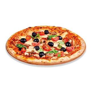 Піца З Ковбасою/сиром/оливками 500г