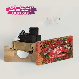 Набір Чайної Суміші Суниця (40г) З Вугіллям