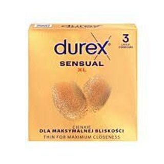 Durex Sensual XL Prezerwatywy 3 sztuki