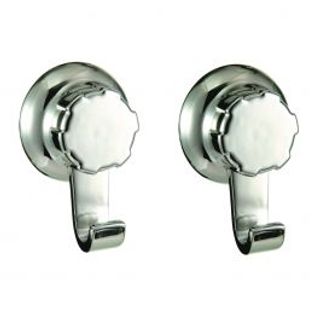 2 Appendini Piccoli Ventosa Best Lock Cromo 430460506