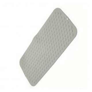 Tappeto Antiscivolo Vasca Balls L 90 P 40 Cm Vinile Grigio 430003355