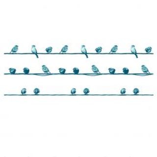 Tenda Doccia Vinile Birdies L180 H200 Cm 430005981