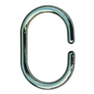 12 Anelli Per Tenda Doccia Cromo 430001910