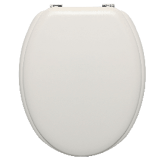 Sedile Wc Pop Ovale Bianco Opaco Cerniera In Acciaio 430007084