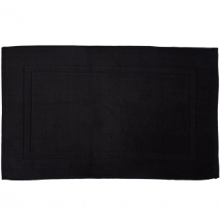 Tappeto Bagno Terry 50x80 Nero Sensea 430007039