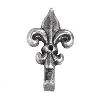 Ganci Per Quadri Giglio Grande 48 Mm Colore Argento 2 Pezzi 480760058