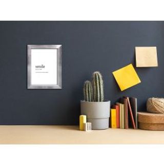 Cornice Rigata Bianco E Argento 10x15 Cm 480010721