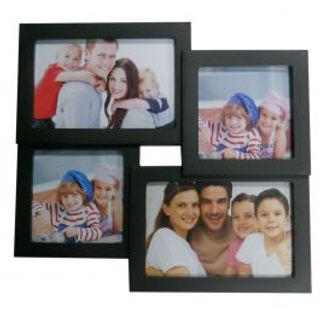 Multifoto Easy 26x28 Cm 4 Posti Pvc Nero 480005817