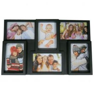 Multifoto Easy 28x44 Cm 6 Posti Pvc Nero 480005819